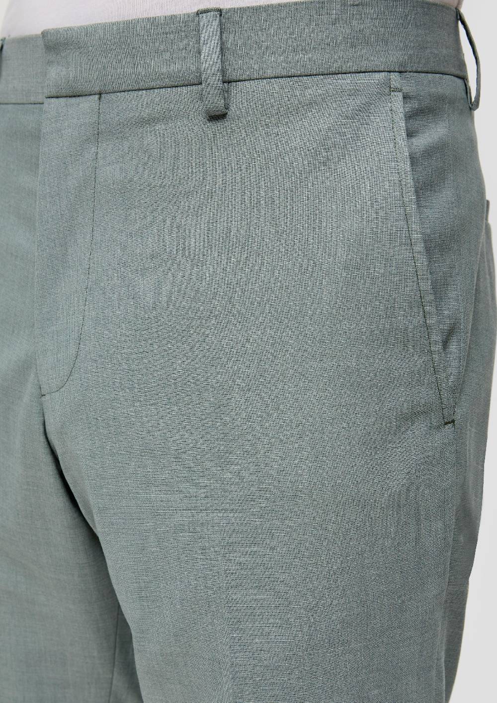 S.Oliver S.O PURE: Anzughose Mit Feiner Webstruktur