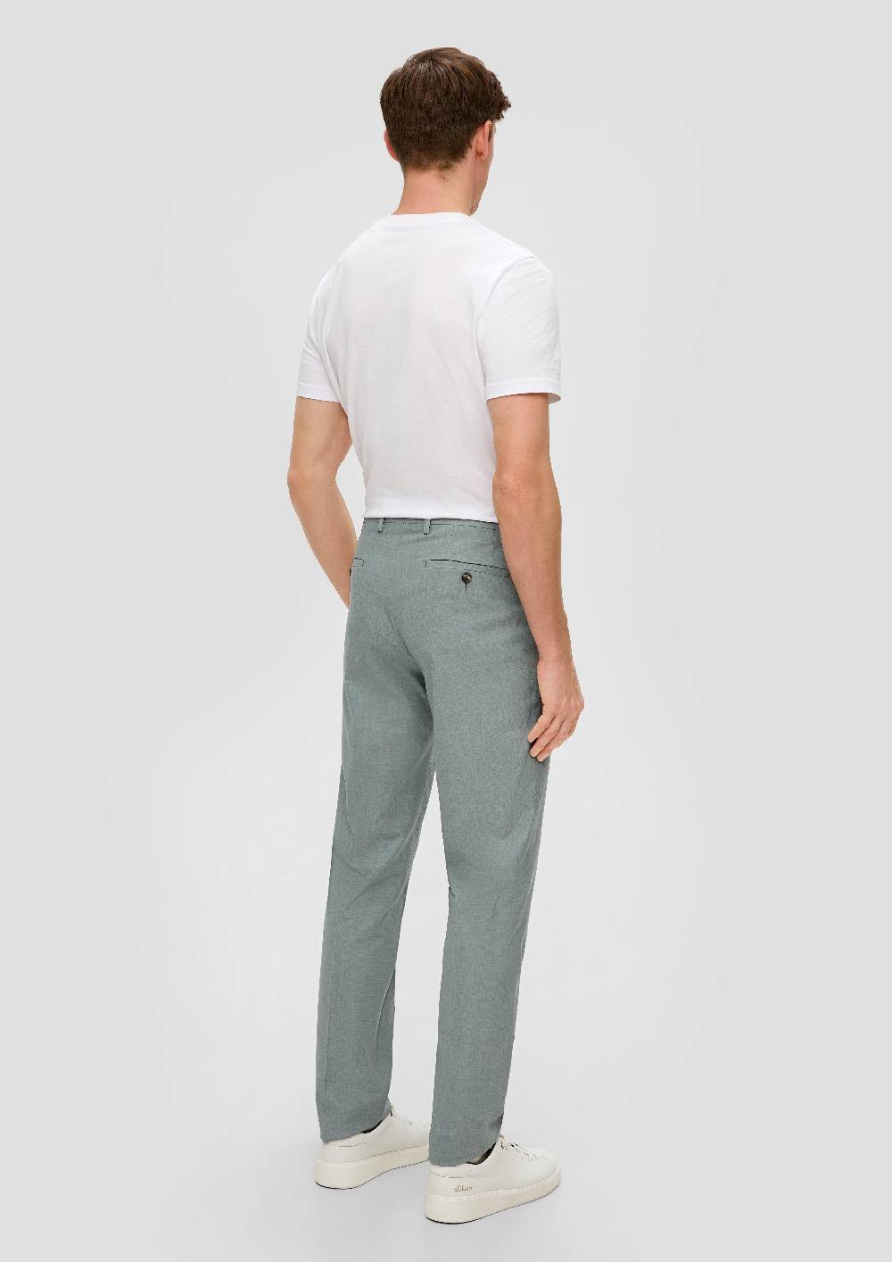 S.Oliver S.O PURE: Anzughose Mit Feiner Webstruktur