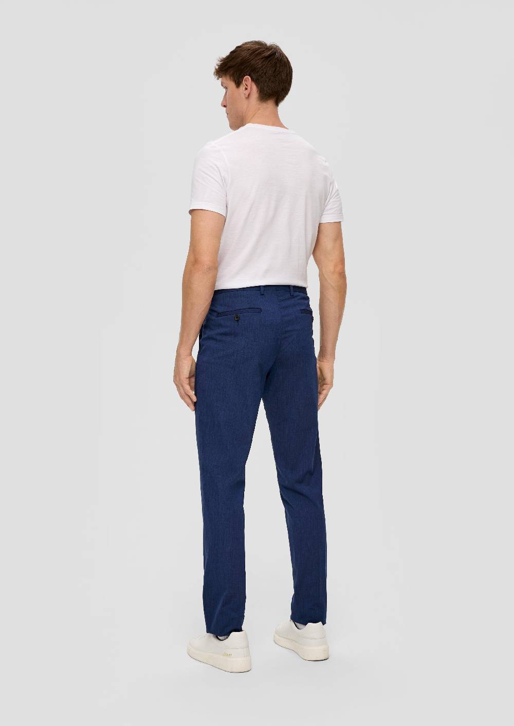 S.Oliver S.O PURE: Anzughose Mit Feiner Webstruktur