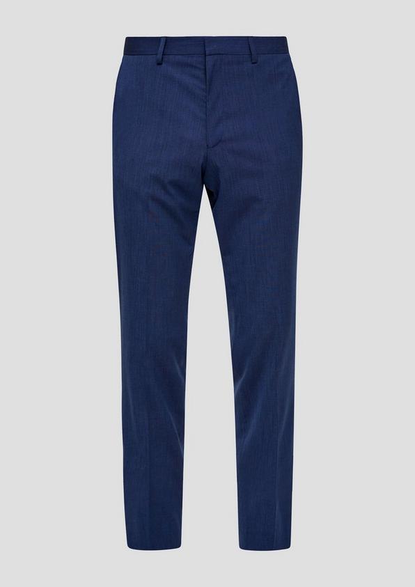 s.Oliver s.O PURE: Anzughose mit feiner Webstruktur