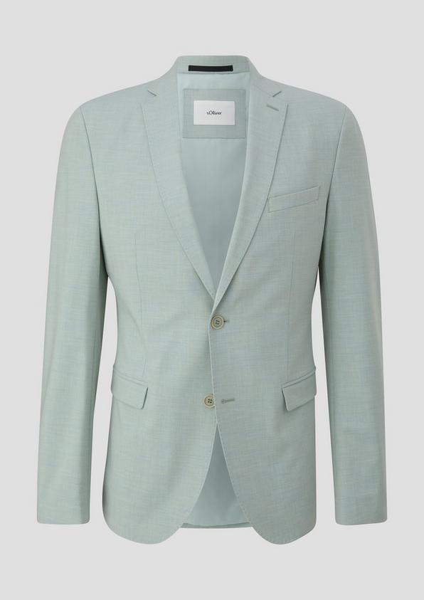 s.Oliver s.O PURE: Anzugsakko aus Stretch-Fabric