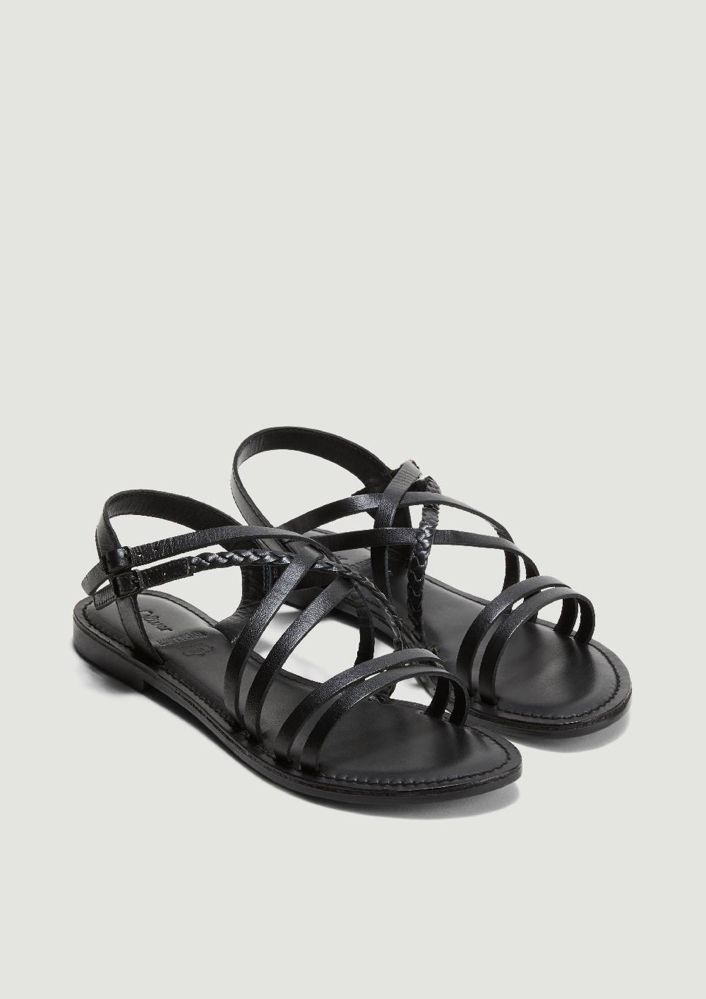 S.Oliver Sandalen Aus Echtleder