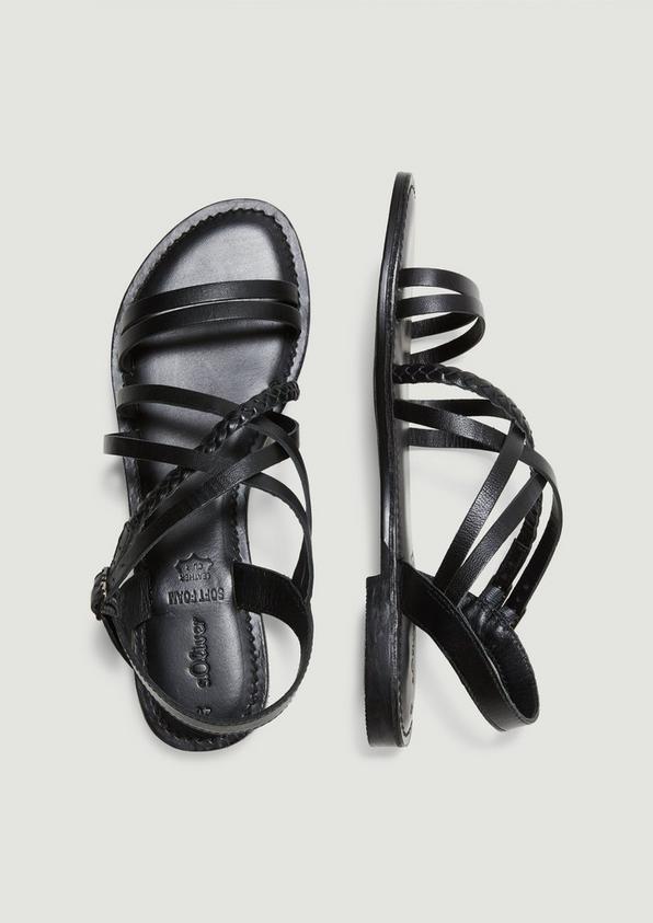 s.Oliver Sandalen aus Echtleder