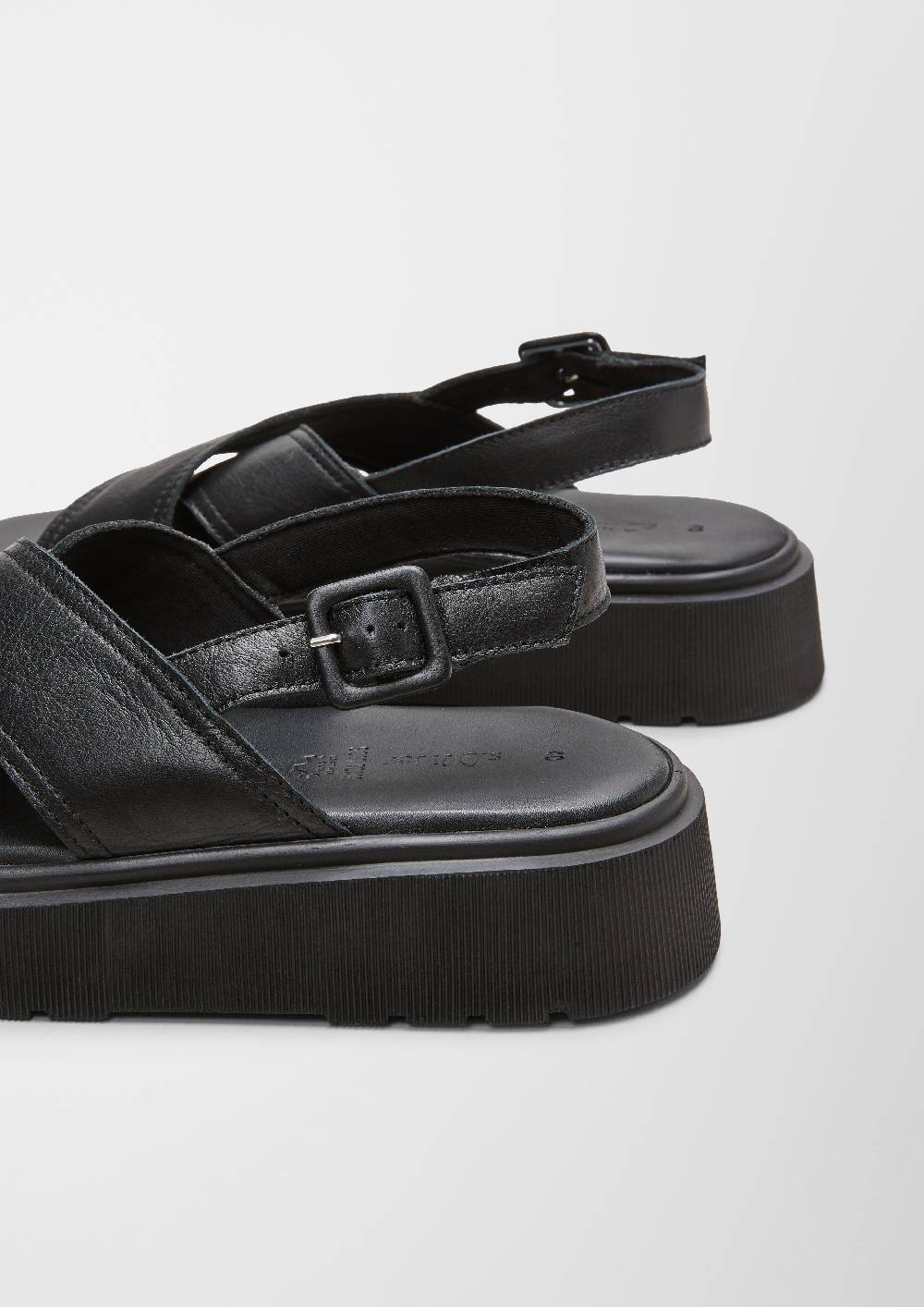 S.Oliver Sandalen Aus Echtleder