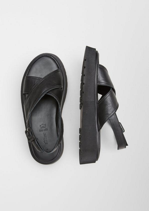 s.Oliver Sandalen aus Echtleder