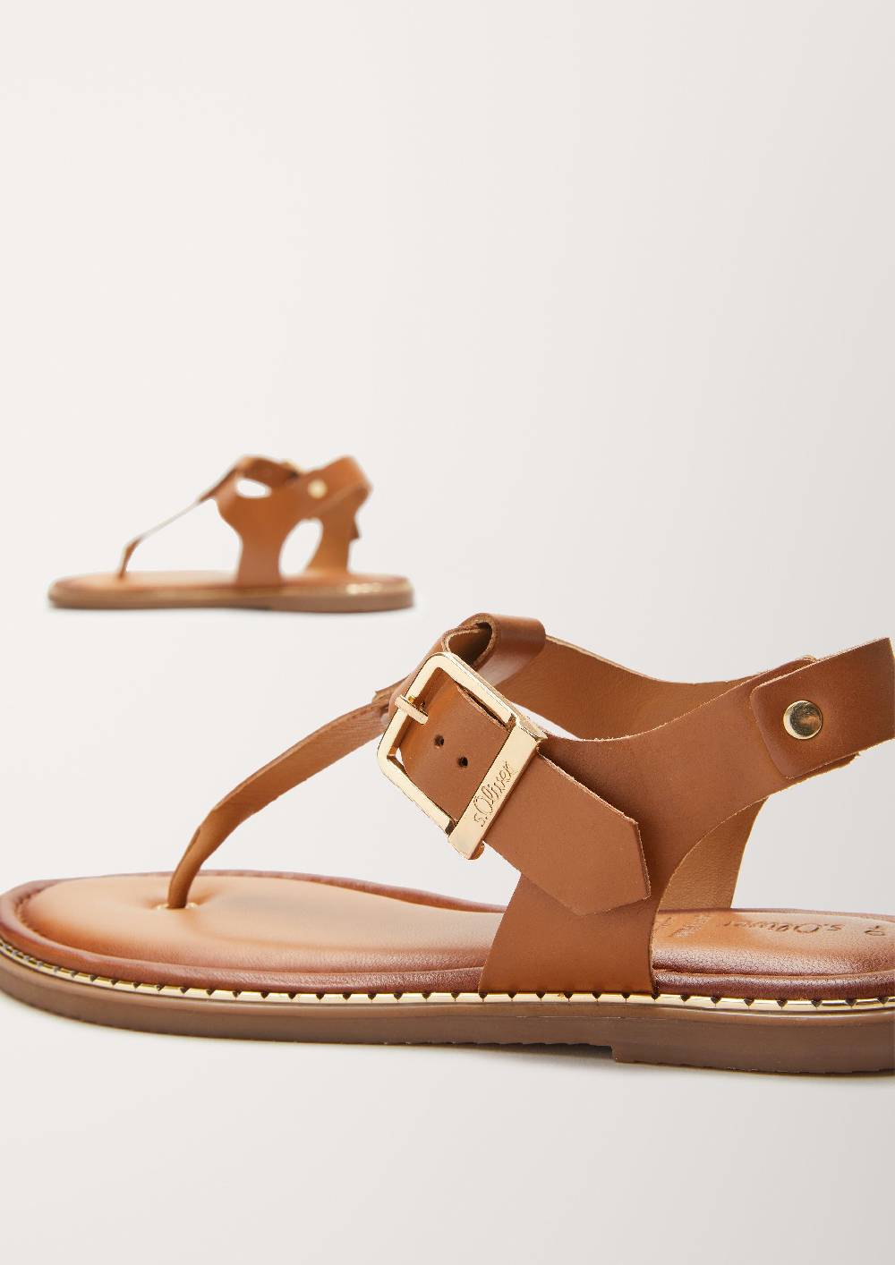 S.Oliver Sandalen Aus Echtleder