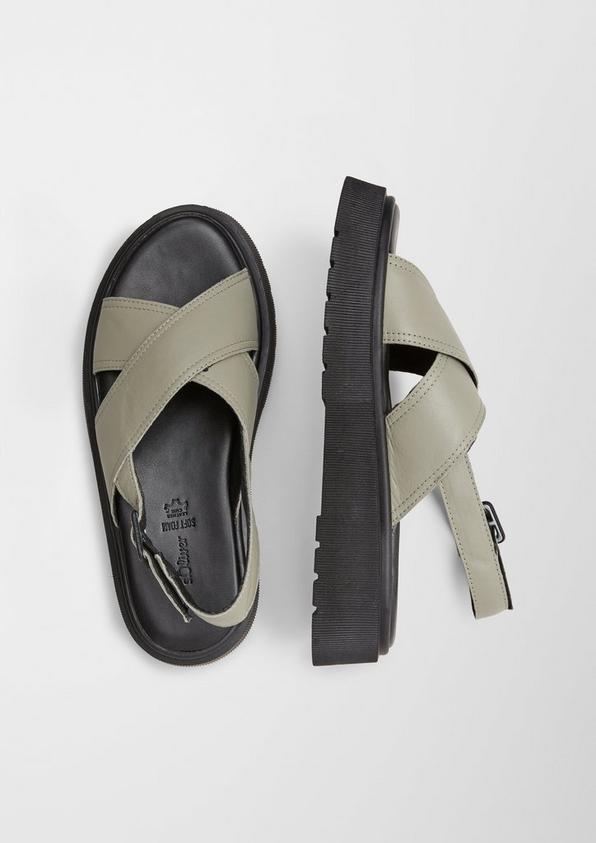 s.Oliver Sandalen aus Echtleder