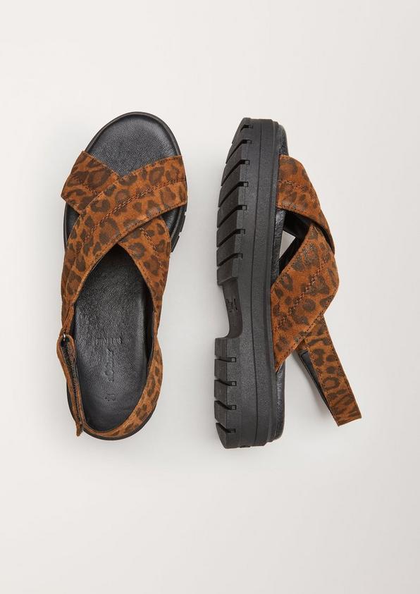 s.Oliver Sandalen aus Echtleder
