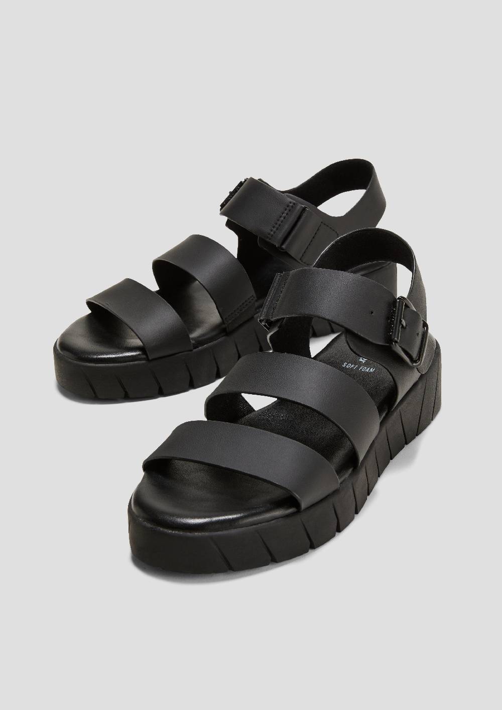 S.Oliver Sandalen Aus Kunstleder