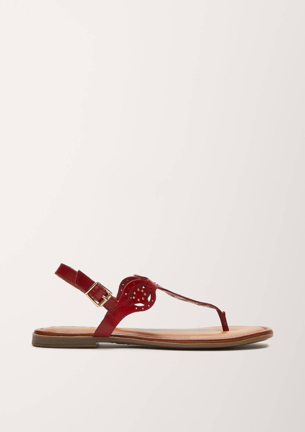 S.Oliver Sandalen Aus Leder
