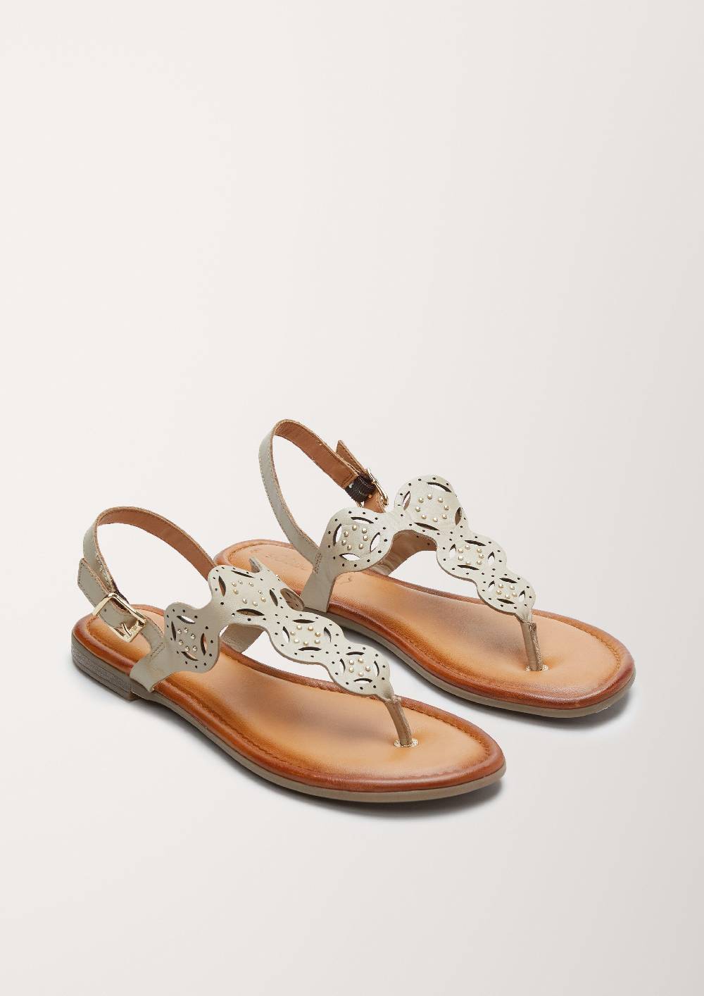 S.Oliver Sandalen Aus Leder