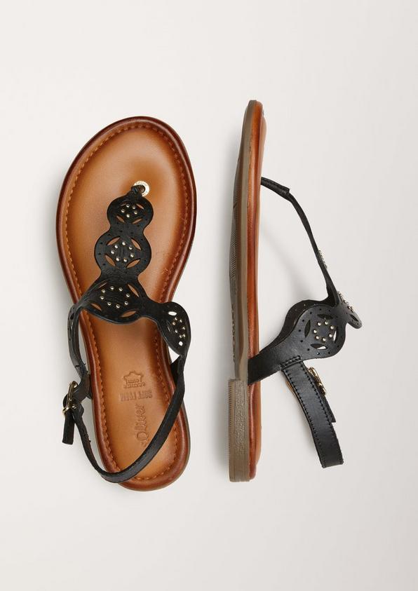 s.Oliver Sandalen aus Leder