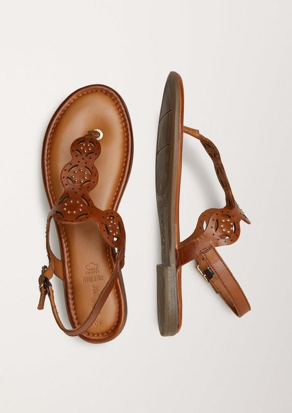s.Oliver Sandalen aus Leder