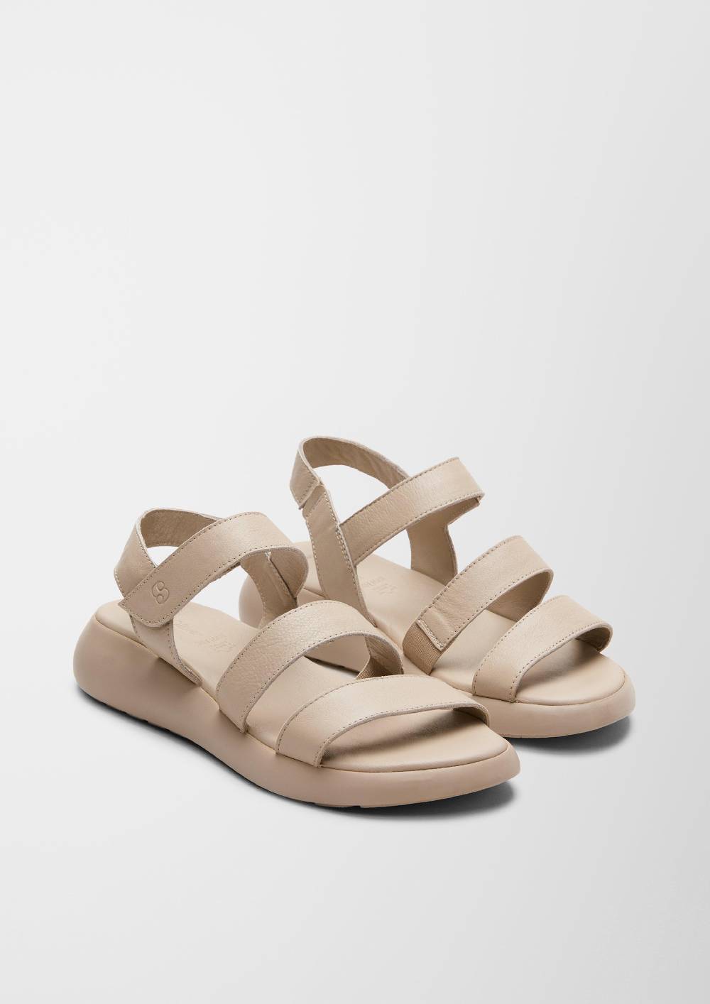 S.Oliver Sandalen Aus Rindsleder