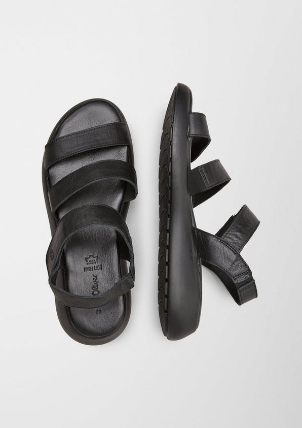s.Oliver Sandalen aus Rindsleder