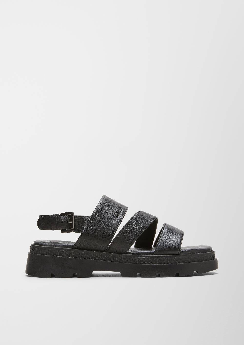 S.Oliver Sandalen Aus Schafsleder