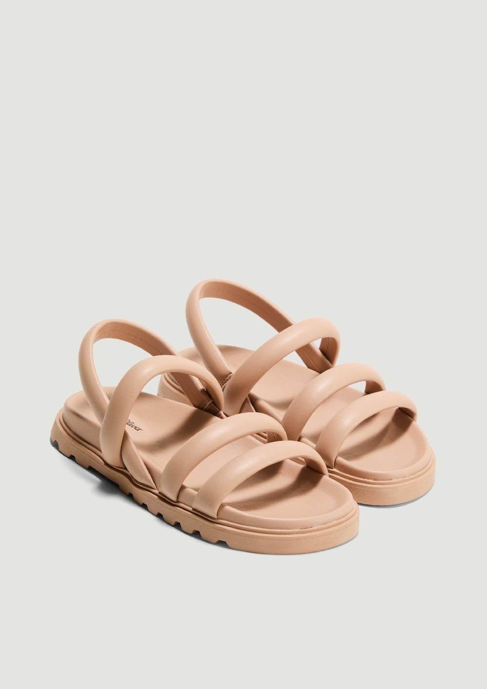 S.Oliver Sandalen In Glattleder-Optik
