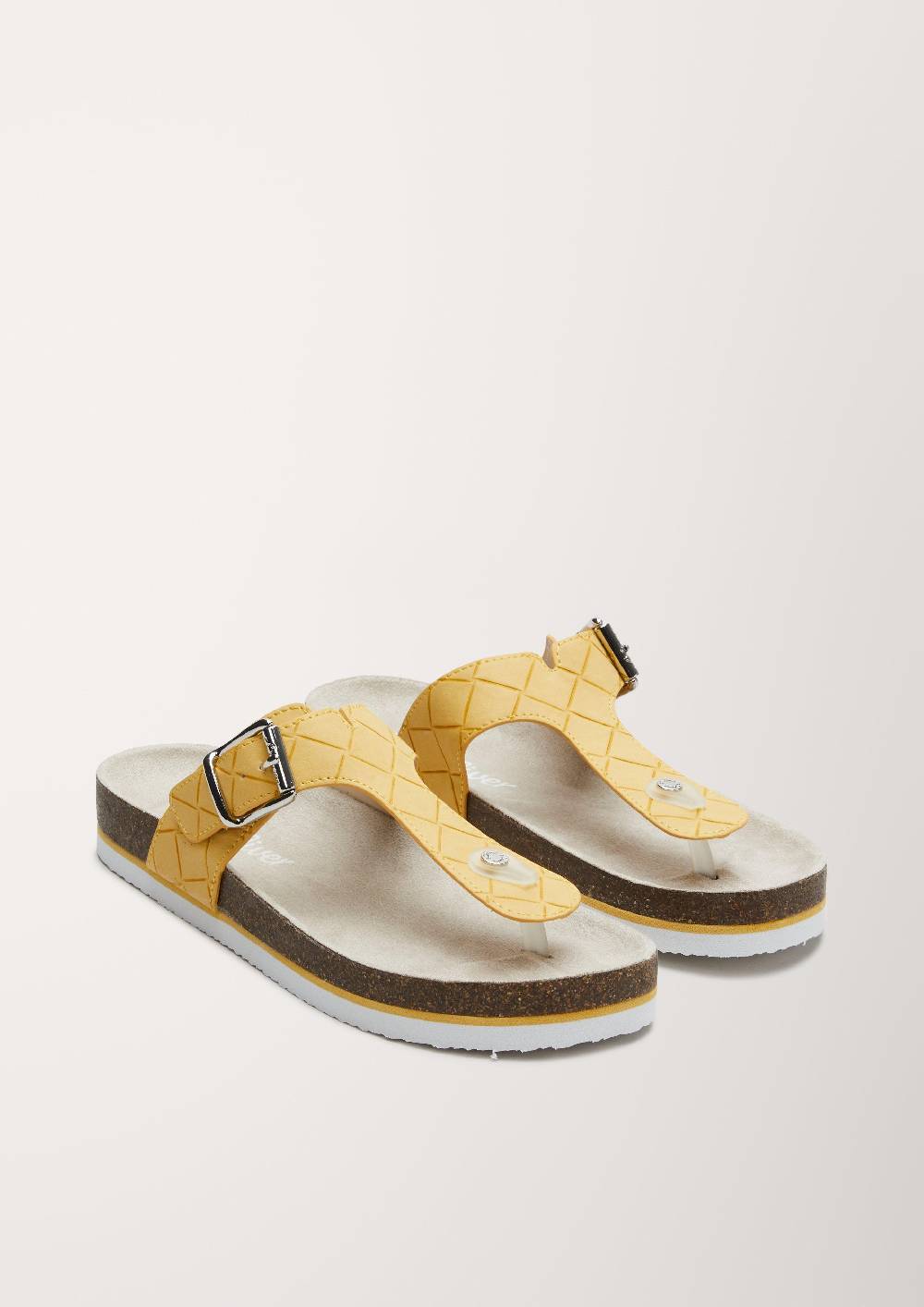 S.Oliver Sandalen In Lackleder-Optik