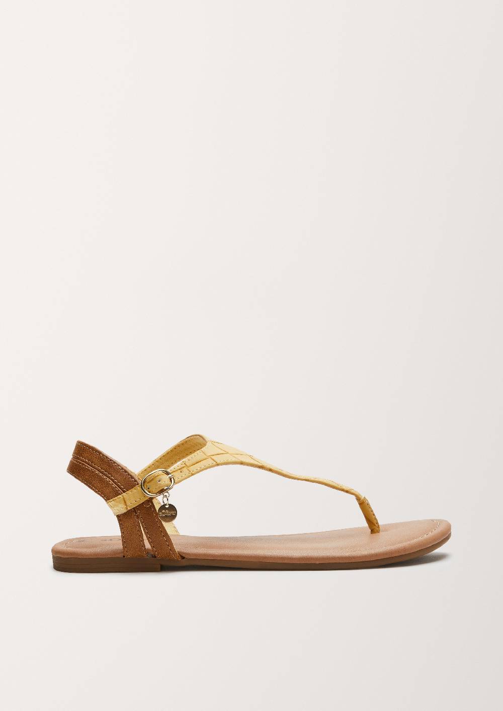 S.Oliver Sandalen In Leder-Optik