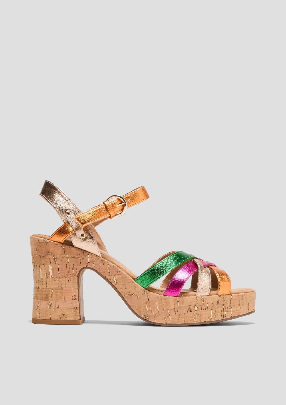 S.Oliver Sandalen Mit Blockabsatz