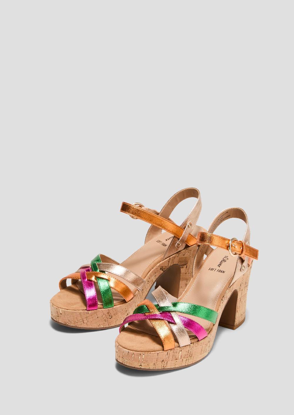 S.Oliver Sandalen Mit Blockabsatz