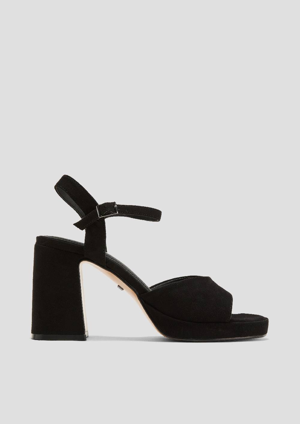 S.Oliver Sandalen Mit Blockabsatz Und Riemchen