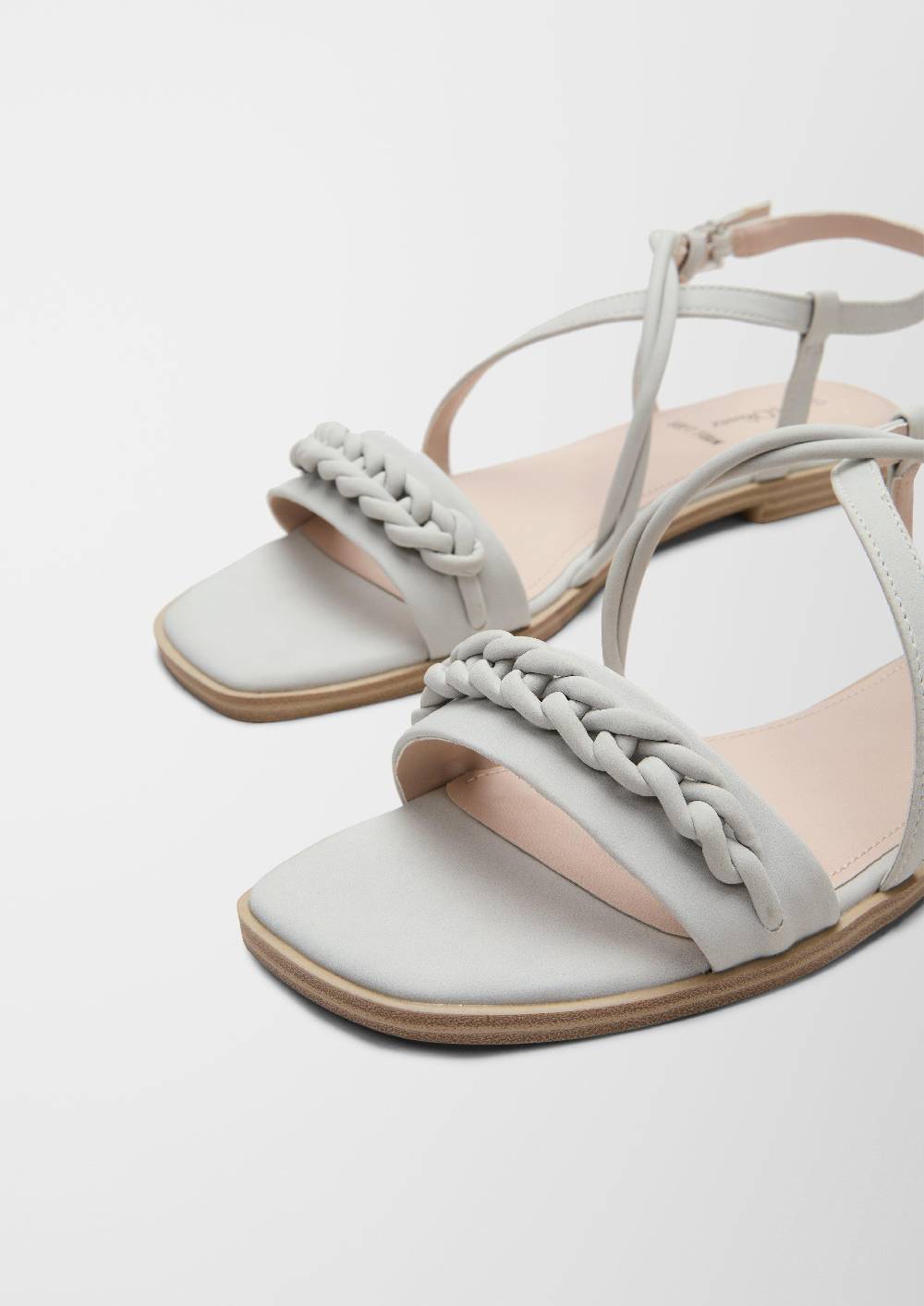 S.Oliver Sandalen Mit Flecht-Detail