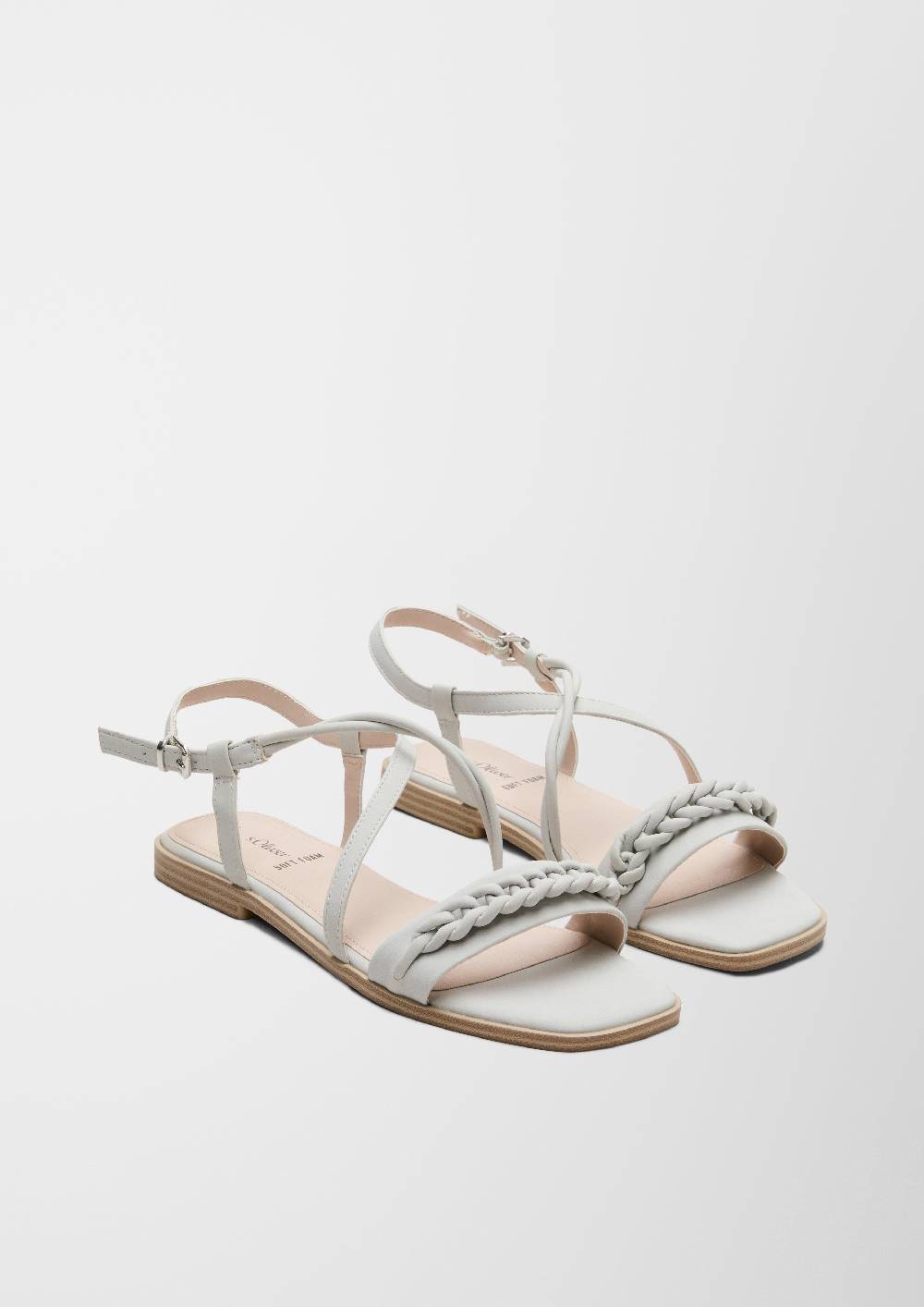 S.Oliver Sandalen Mit Flecht-Detail