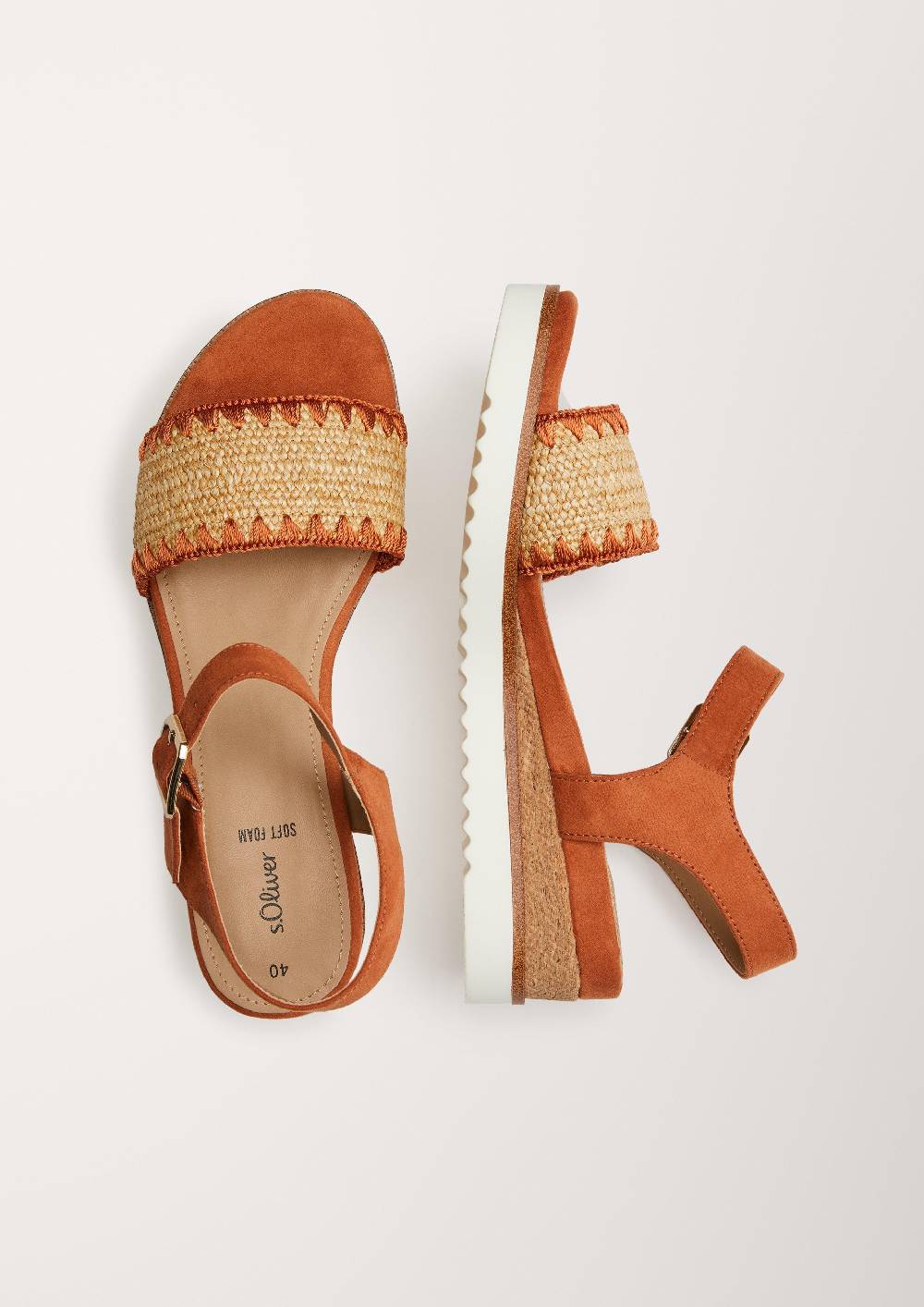 S.Oliver Sandalen Mit Keilabsatz