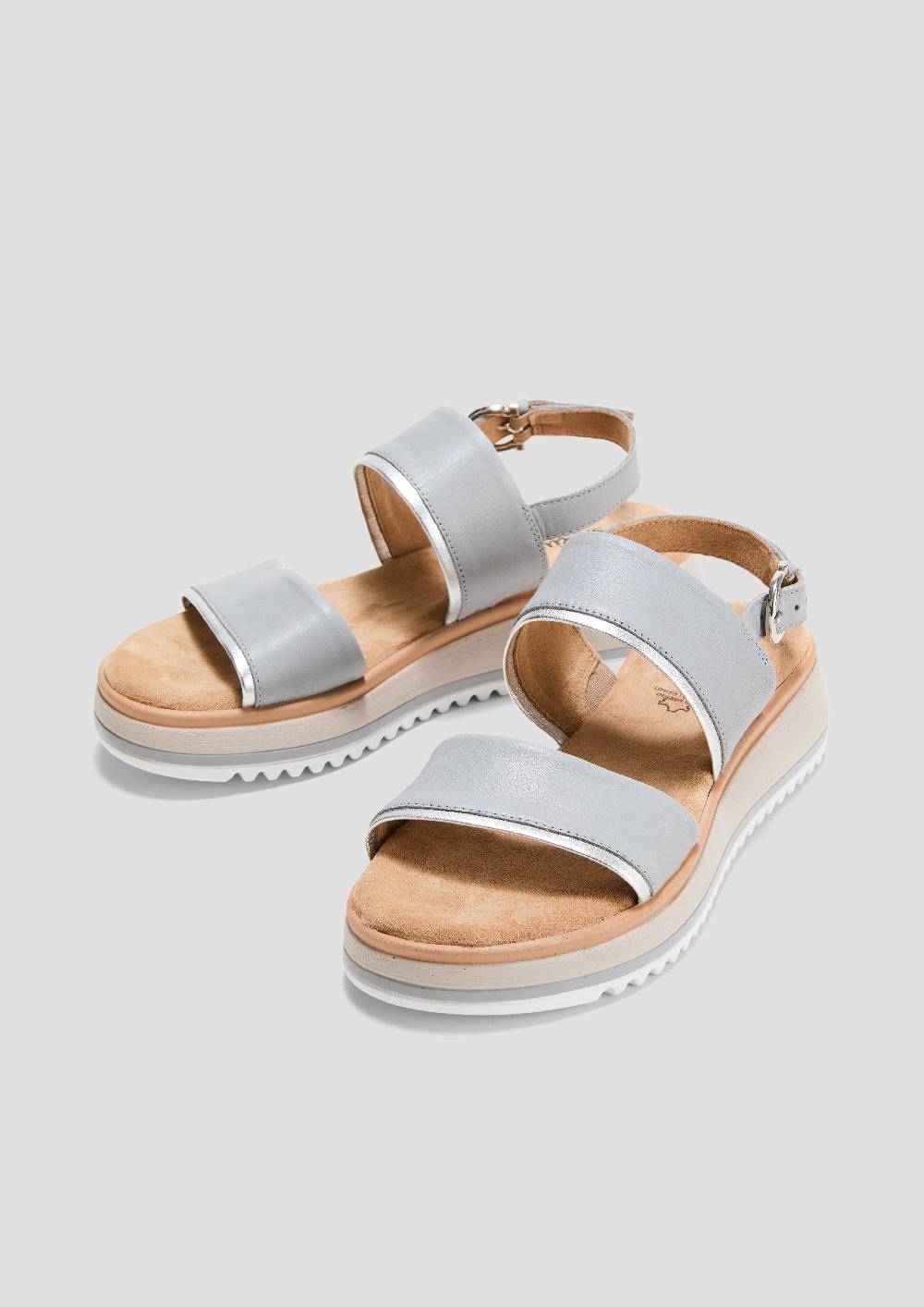 S.Oliver Sandalen Mit Lederriemen