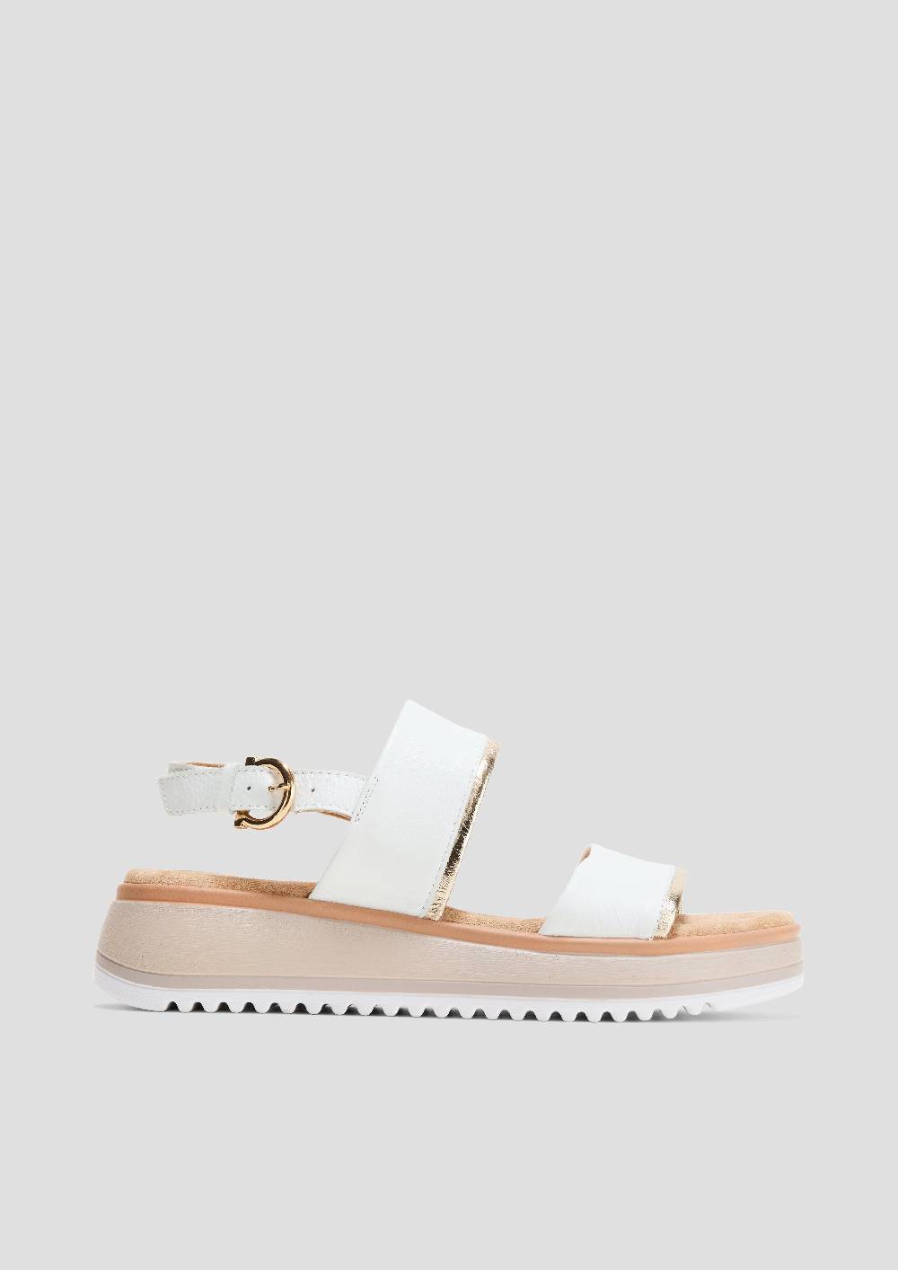 S.Oliver Sandalen Mit Lederriemen