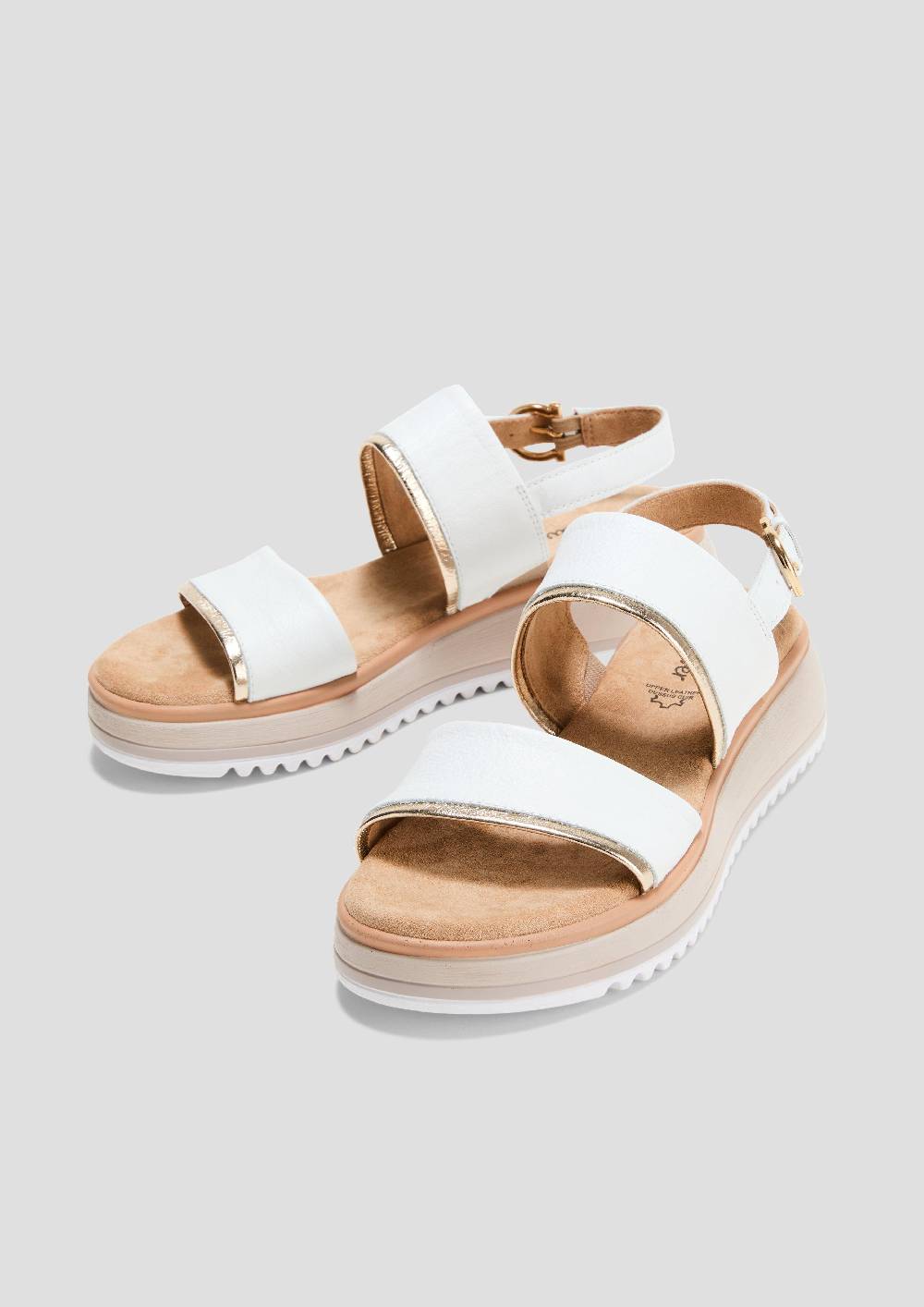 S.Oliver Sandalen Mit Lederriemen