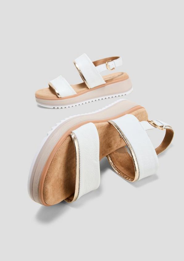 s.Oliver Sandalen mit Lederriemen