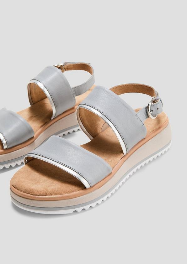 s.Oliver Sandalen mit Lederriemen