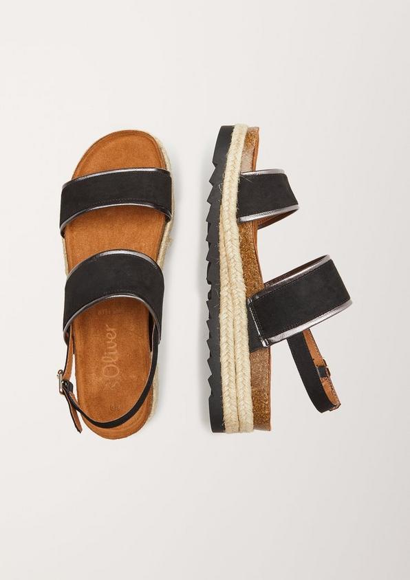 s.Oliver Sandalen mit Plateausohle