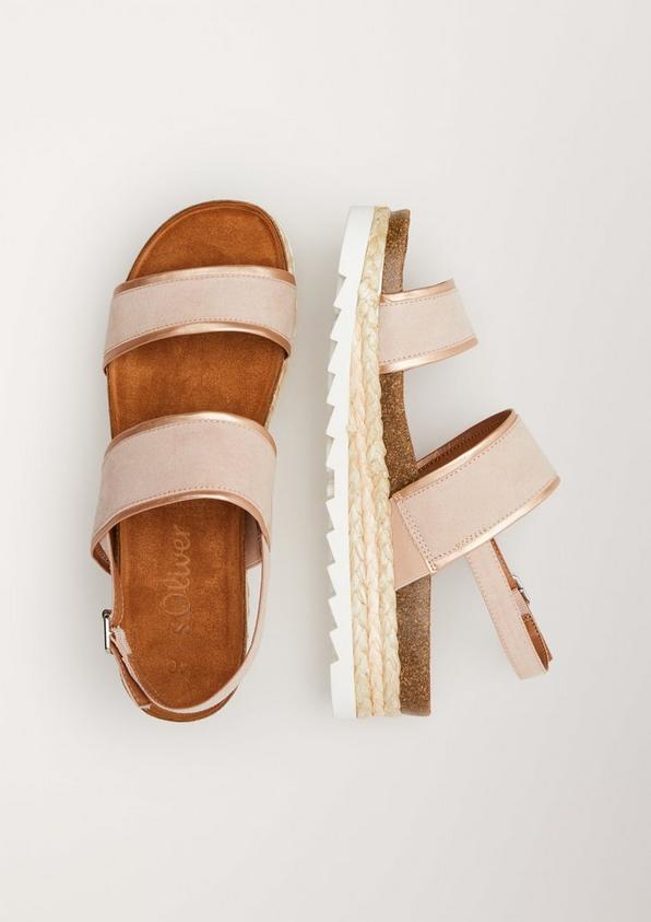 s.Oliver Sandalen mit Plateausohle