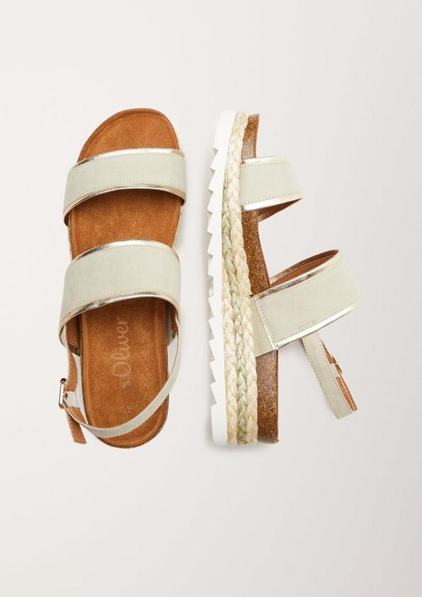 s.Oliver Sandalen mit Plateausohle