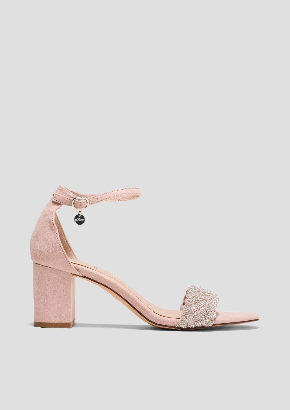 S.Oliver Sandalen Mit Riemchen Und Flecht-Detail