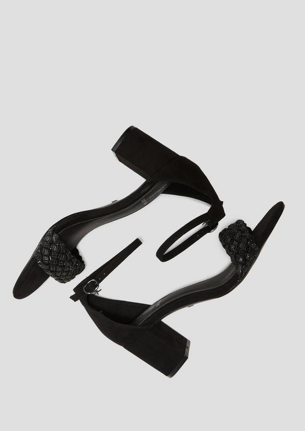 s.Oliver Sandalen mit Riemchen und Flecht-Detail