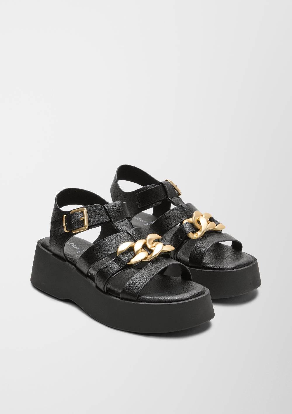 S.Oliver Sandalen Mit Schmuckdetail