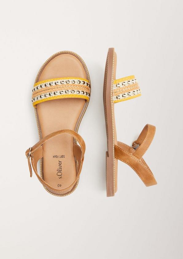 s.Oliver Sandalen mit Schmucksteinchen