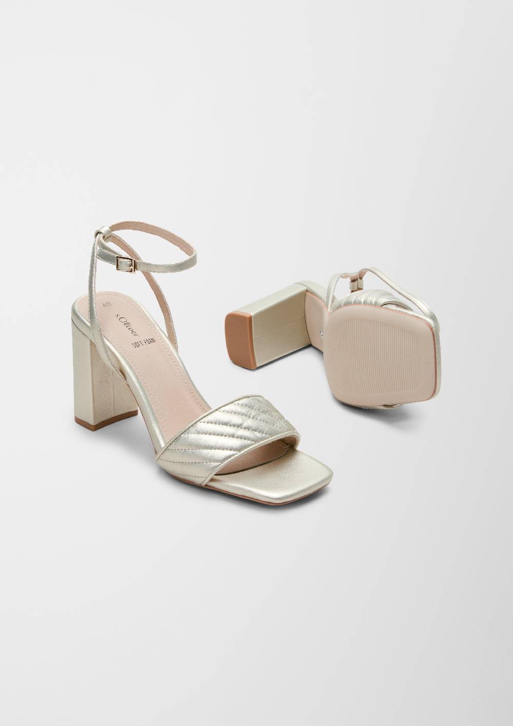 S.Oliver Sandalen Mit Stepp-Detail