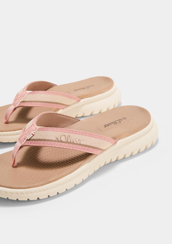 s.Oliver Sandalette mit Logoschriftzug