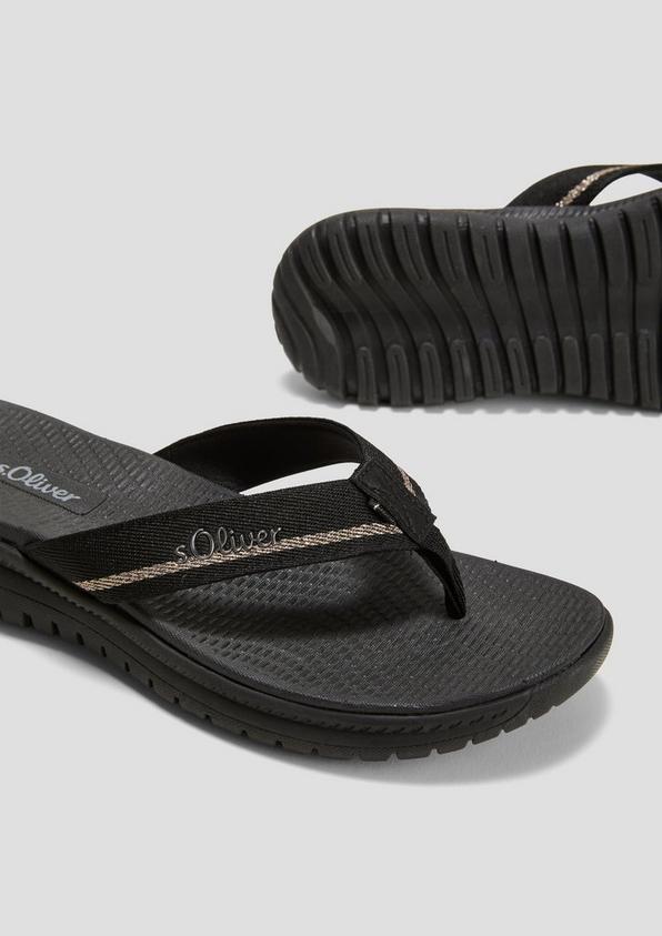 s.Oliver Sandalette mit Logoschriftzug