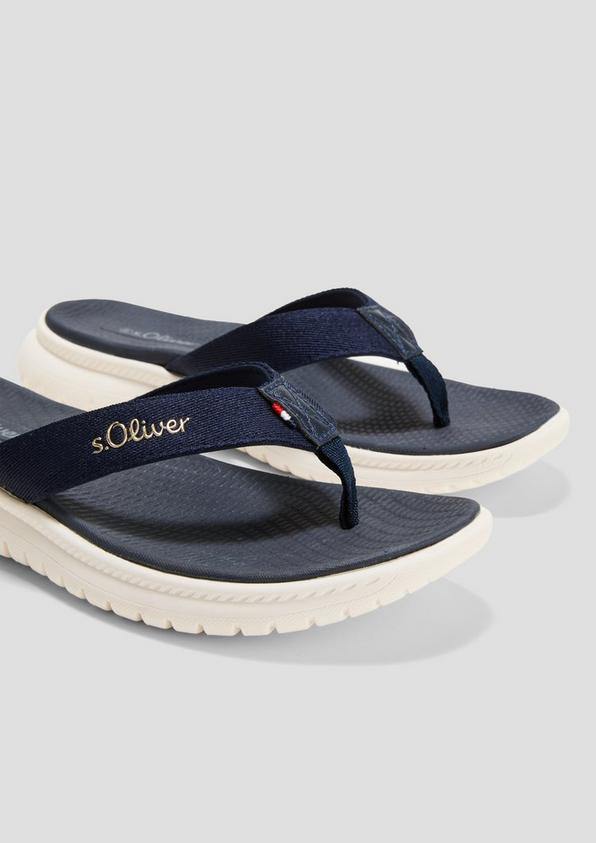 s.Oliver Sandalette mit Logoschriftzug