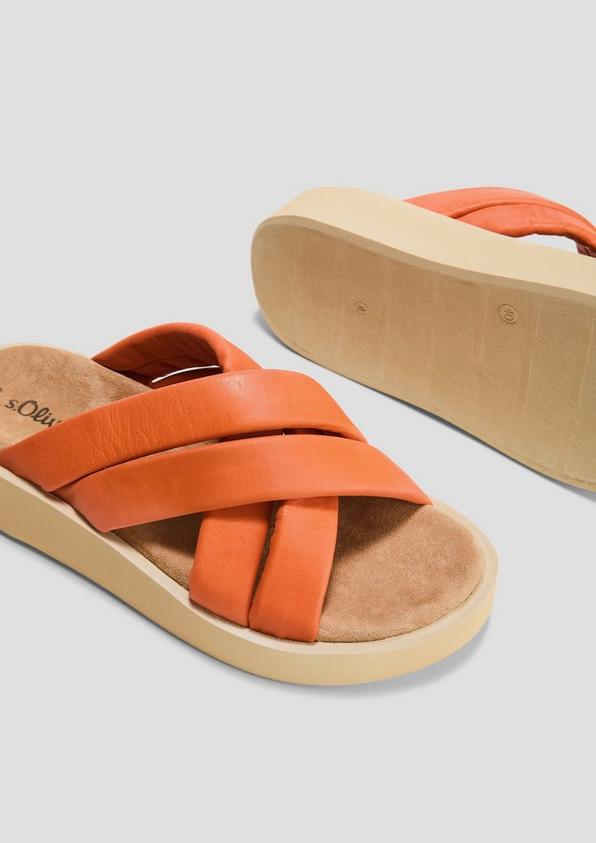 s.Oliver Sandaletten aus Echtleder