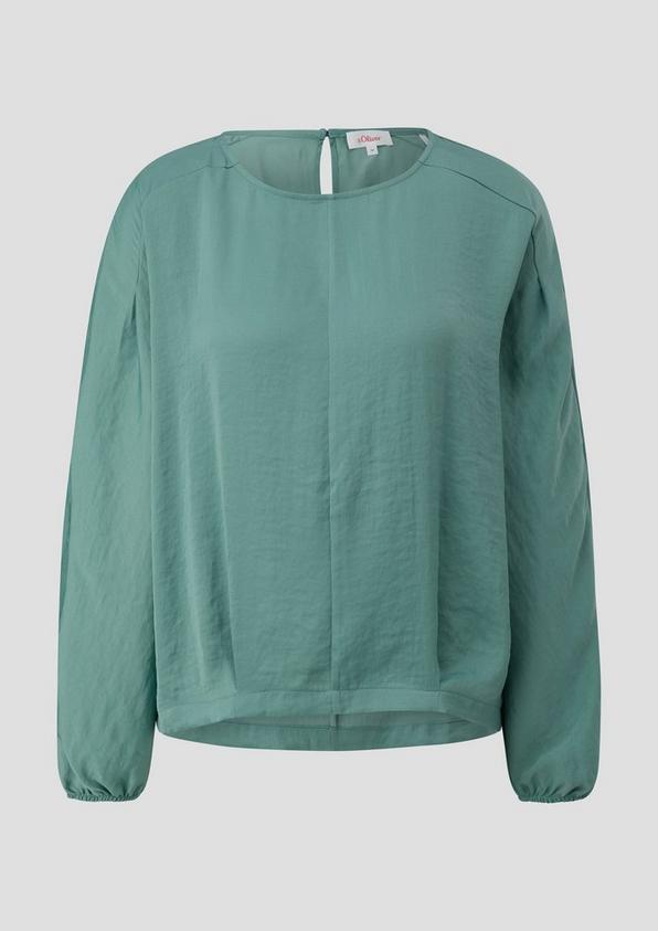 S.Oliver Satinbluse Im Loose Fit