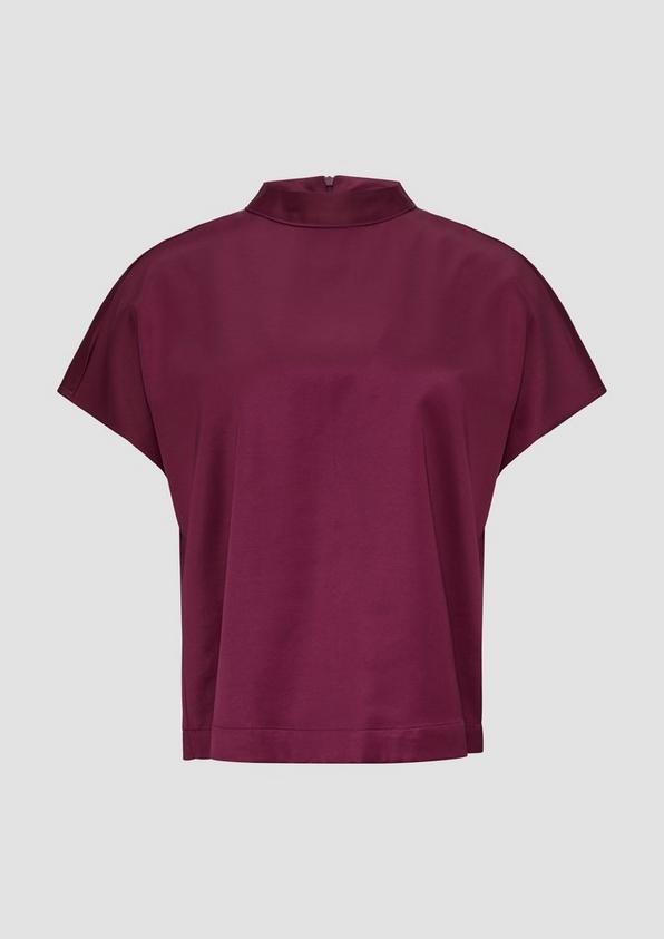 S.Oliver Satinbluse Im Loose Fit