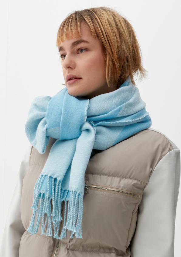 S.Oliver Schal Aus Doubleface