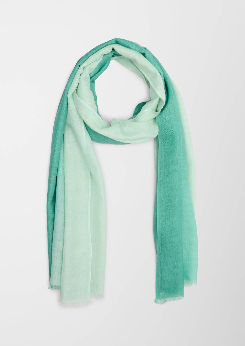 S.Oliver Schal Aus Leinen-Viskose-Mix